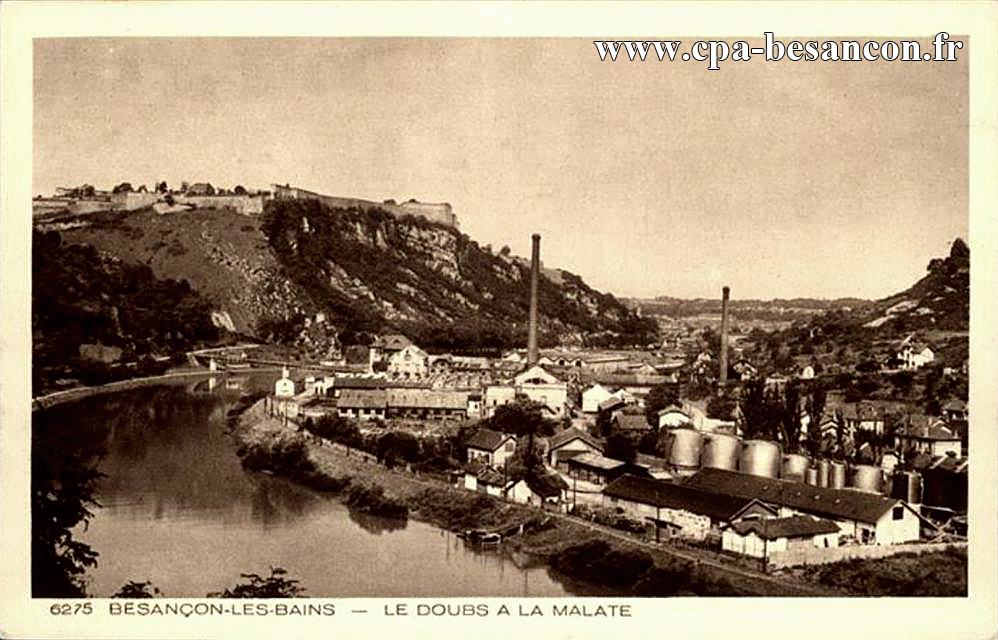 6275 BESANÇON-LES-BAINS - LE DOUBS A LA MALATE